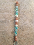 Beach Walk-Handmade Jewelry, Bracelet-~KicKassie'sKreations~ Nature Inspired Jewelry Designs and Leather-~KicKassie's Kreations~ Nature Inspired Jewelry Designs and Leather