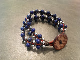 Forks in the River Bracelet-Handmade Jewelry, Bracelet-KicKassiesKreations-~KicKassie's Kreations~ Nature Inspired Jewelry Designs and Leather