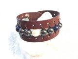 Moonlight Dance-Handmade Jewelry, Bracelet-~KicKassie'sKreations~ Nature Inspired Jewelry Designs and Leather-~KicKassie's Kreations~ Nature Inspired Jewelry Designs and Leather