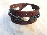 Moonlight Dance-Handmade Jewelry, Bracelet-~KicKassie'sKreations~ Nature Inspired Jewelry Designs and Leather-~KicKassie's Kreations~ Nature Inspired Jewelry Designs and Leather