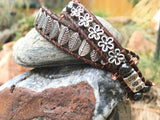 Fibonacci in Nature-Handmade Jewelry, Bracelet-KicKassiesKreations-~KicKassie's Kreations~ Nature Inspired Jewelry Designs and Leather