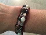 The Wise Protector-Handmade Jewelry, Bracelet-KicKassiesKreations-~KicKassie's Kreations~ Nature Inspired Jewelry Designs and Leather
