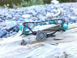 Greens of Life-Handmade Jewelry, Bracelet-KicKassiesKreations-~KicKassie's Kreations~ Nature Inspired Jewelry Designs and Leather