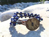 Forks in the River Bracelet-Handmade Jewelry, Bracelet-KicKassiesKreations-~KicKassie's Kreations~ Nature Inspired Jewelry Designs and Leather