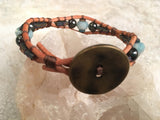 Crater Lake Bracelet-Handmade Jewelry, Bracelet-KicKassiesKreations-~KicKassie's Kreations~ Nature Inspired Jewelry Designs and Leather