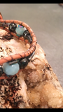 Crater Lake Bracelet-Handmade Jewelry, Bracelet-KicKassiesKreations-~KicKassie's Kreations~ Nature Inspired Jewelry Designs and Leather